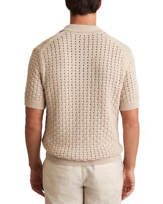 Crochet Short Sleeve Regular Fit Shirt
