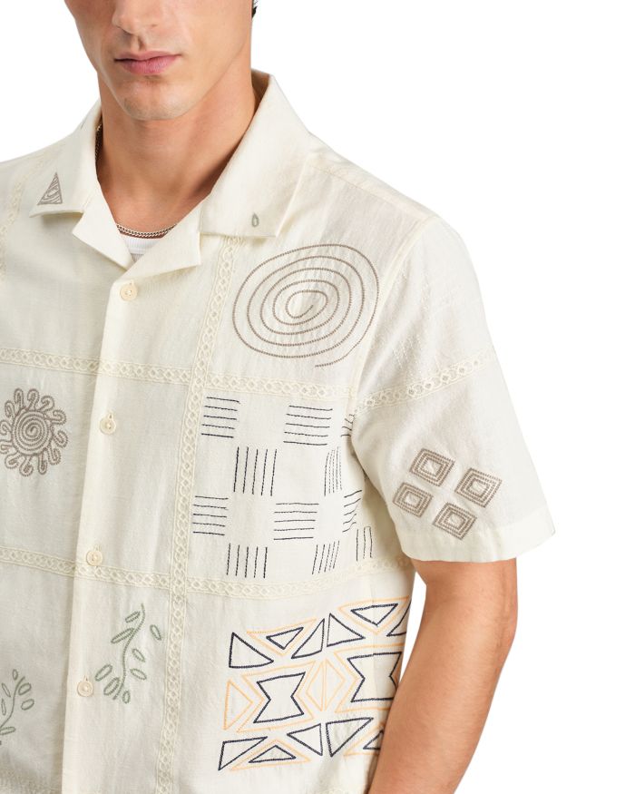 Didcot Printed Camp Shirt
