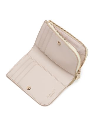 Devin Saffiano Leather Compact Wallet