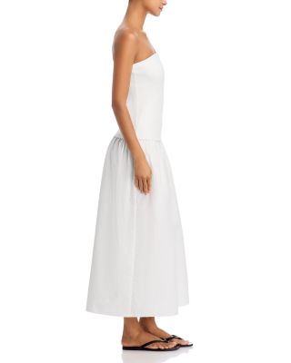 Irina Mixed Media Maxi Dress