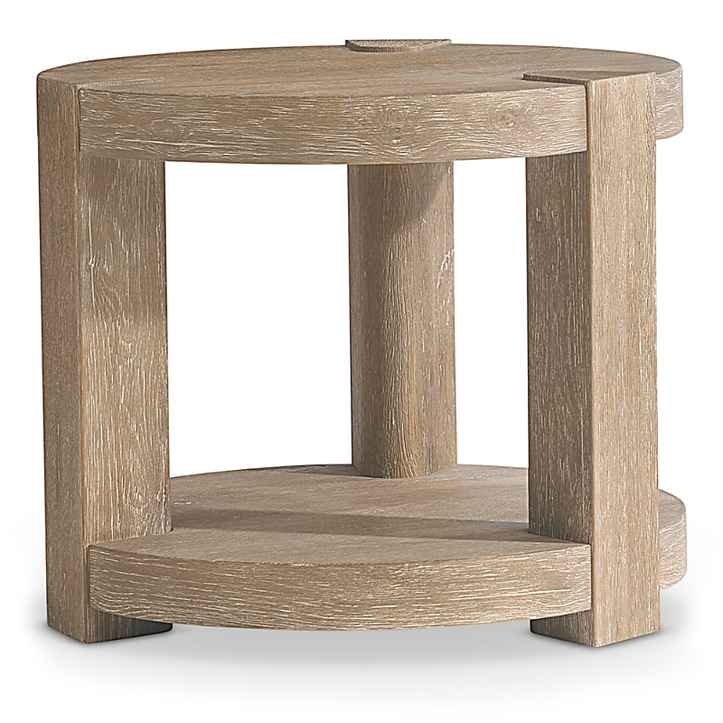 Bernhardt Tribeca Side Table In Brown