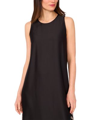 Border Print Maxi Dress