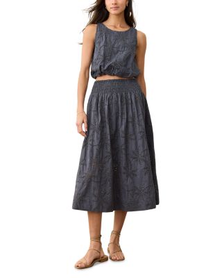 Sage Eyelet Bubble Tank