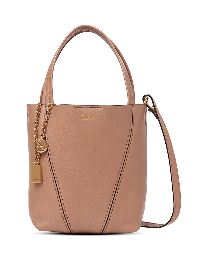 Chloe Small Spin Tote in Leather · NO SIZE