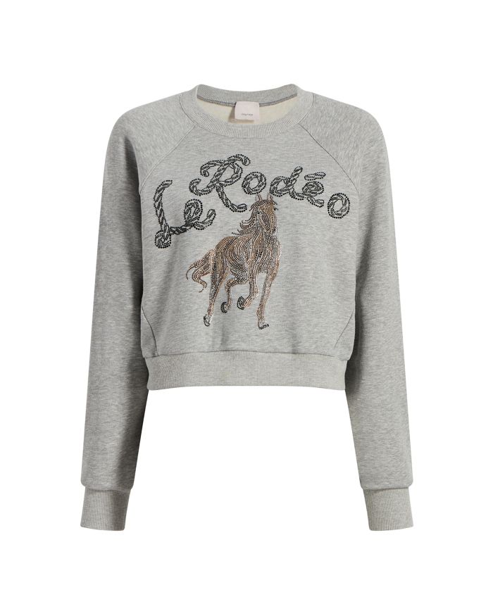 Jennifer Le Rodeo Pullover Sweatshirt