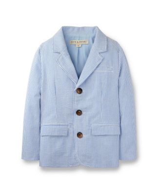 Hope & Henry - Unisex Organic Classic Seersucker Suit Jacket
