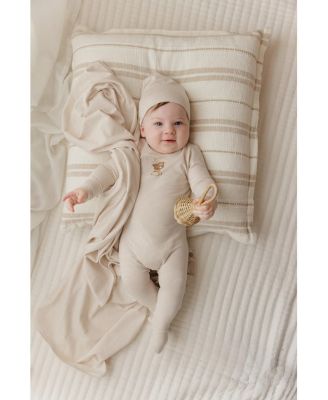 Unisex Baby French Terry Blanket - Bear Collection