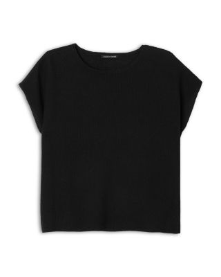 Boxy	Cap Sleeve Tee