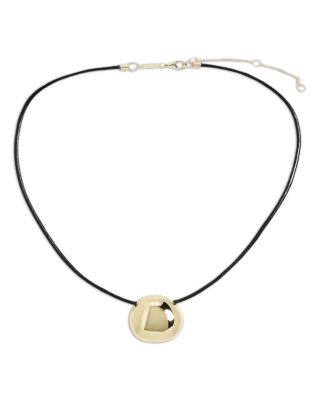 Shashi - Lasso Pendant Necklace, 16.25"