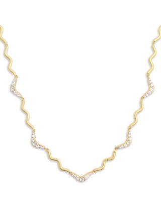 Wave Necklace, 16"-18" - Exclusive