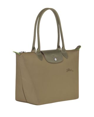 Le Pliage Green Medium Nylon Tote Bag