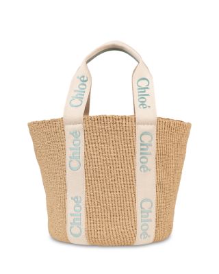 Woody Large Woven Basket Tote