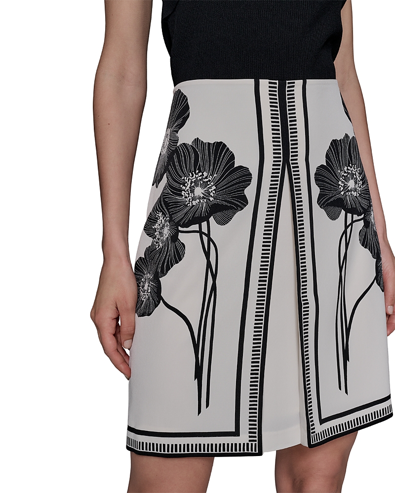 Karl Lagerfeld Paris Floral Detail Skirt