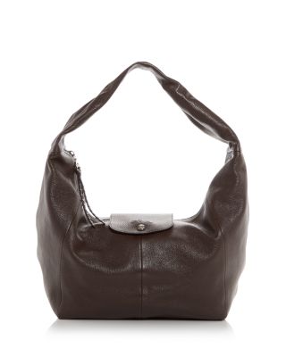 Le Pliage Portobello Leather Hobo Bag