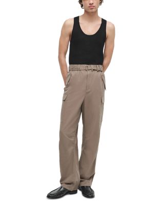 Garrett Wide Leg Belted Cargo Pants