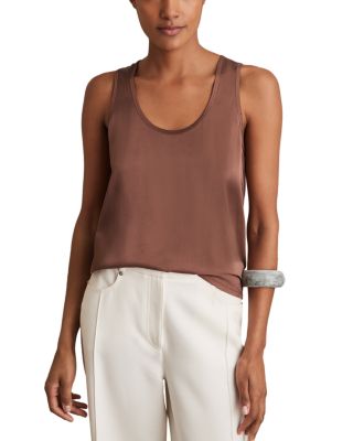 Ruby Silk Front Cami