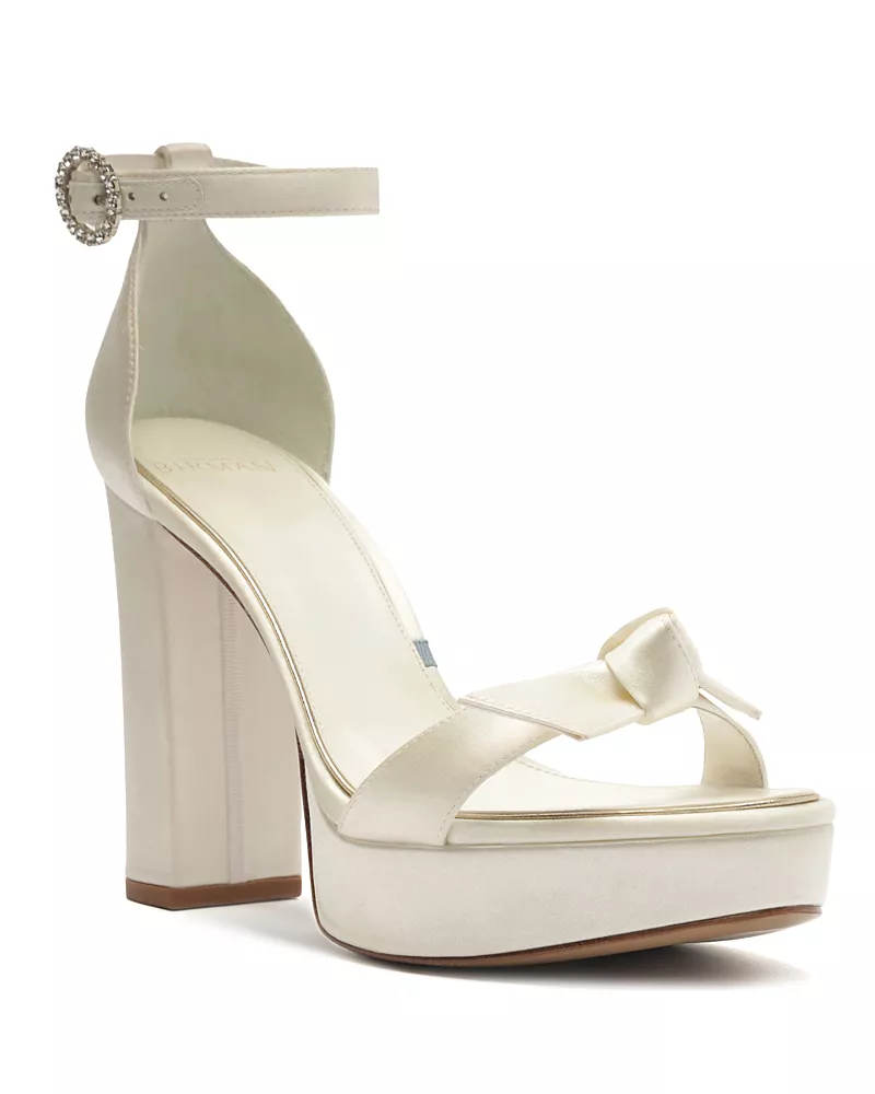 Alexandre Birman Women's Clarita Platform Bridal 120 Sandals