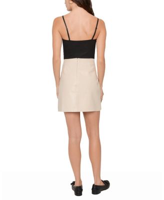 Ainsley Recycled Leather Skirt