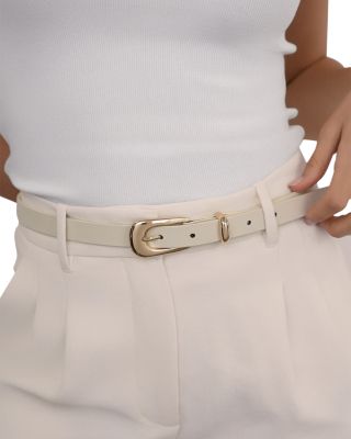 Women's Modern Saddle Leather Belt