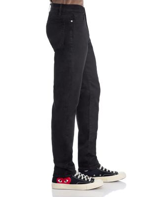 L'Homme Athletic Fit Jeans in Noir