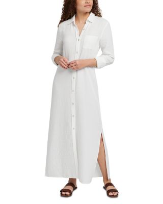 Faherty - Maxi Long Sleeve Shirtdress