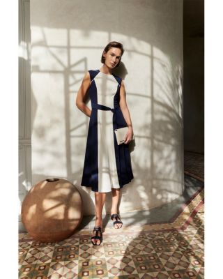 Andrea Color Blocked Dress