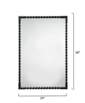  Particle Iron Rectangle Wall Mirror