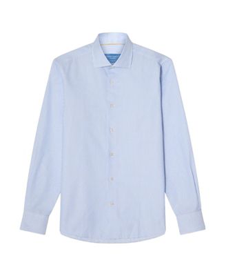 Reynolds Stripe Twill Shirt in Contemporary Fit