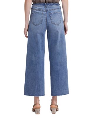 Brodi Wide Leg Ankle Jeans in Barcelona
