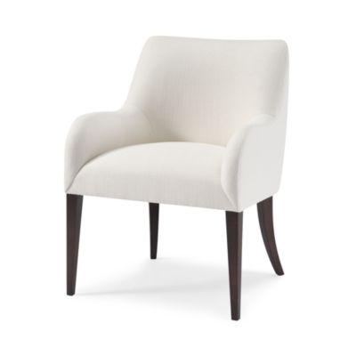 Baker Furniture - Kipton Arm Chair, Chocolate Mink Finish