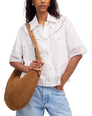 Essential Curve Suede Shoulder Bag