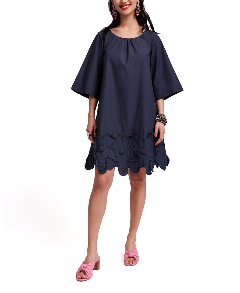 Frances Valentine Zennia Flower Hem Dress