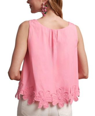 Zennia Flower Hem Tank