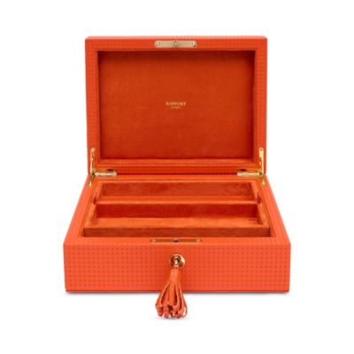 Charlotte Leather Jewelry Box