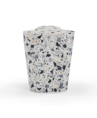 Slab Terrazzo Side Table