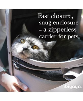  Panorama Zipper-Free Small Pet Travel Carrier
