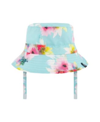 Deux par Deux - Girls' Printed Beach Sun Hat - Little Kid