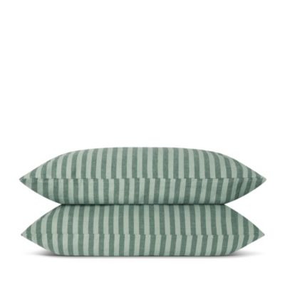 Pembroke Stripe Linen Pillowcase Pair, King