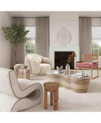  Slab Tall Side Table