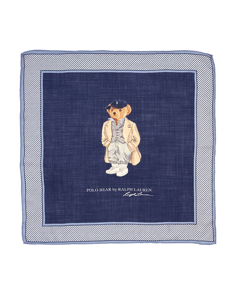 Polo Ralph Lauren Fall Bear Wool & Silk Bandana