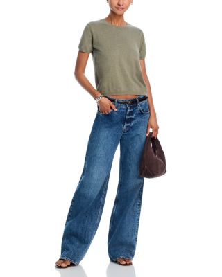 Short Sleeve Crewneck Sweater