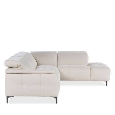 Portofino 2-Piece Leather Sectional