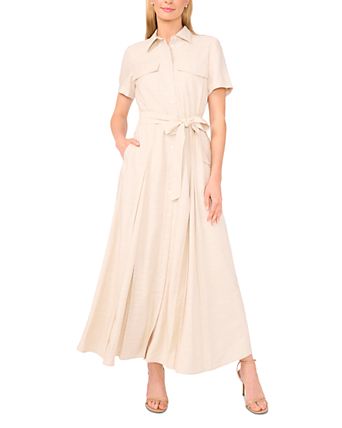 beige dress near me Anna Mini | Organic Cotton crafted from our signature luxe satin fabric Eyelet Taupe Maxi Dress |