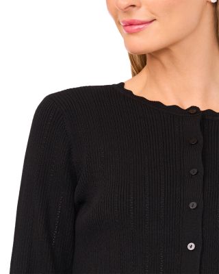 Bolero Pointelle Cardigan 