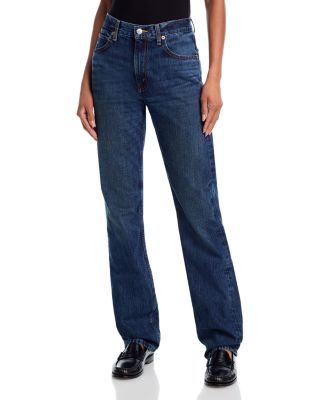 The Blondie High Rise Jeans in Off Beat Blue