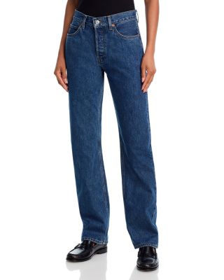 90s High Rise Jeans in Rustic Indigo
