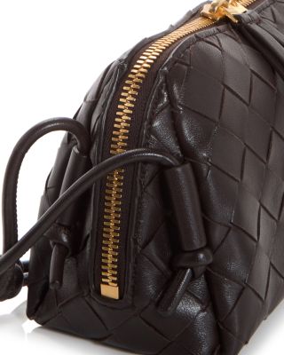 Concert Pouch Intrecciato Leather Shoulder Bag