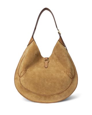 Polo ID Suede Western Large Shoulder Bag