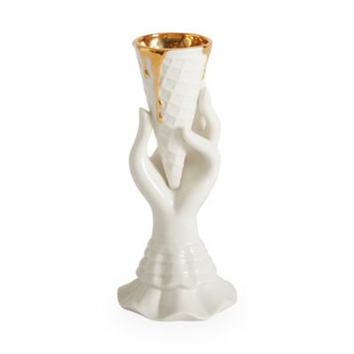 Gilded Muse I Scream Vase