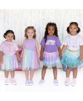 Girls' Rainbow Mermaid Tank Tutu Dress - Little Kid, Big Kid
